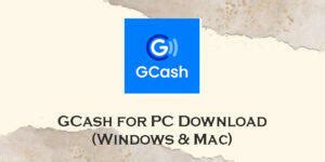 download gcash for window 10.